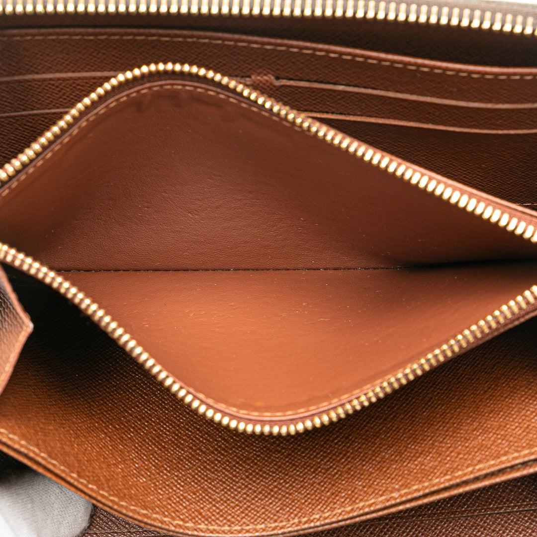 Monogram Zippy Long Wallet Brown - Gaby Paris