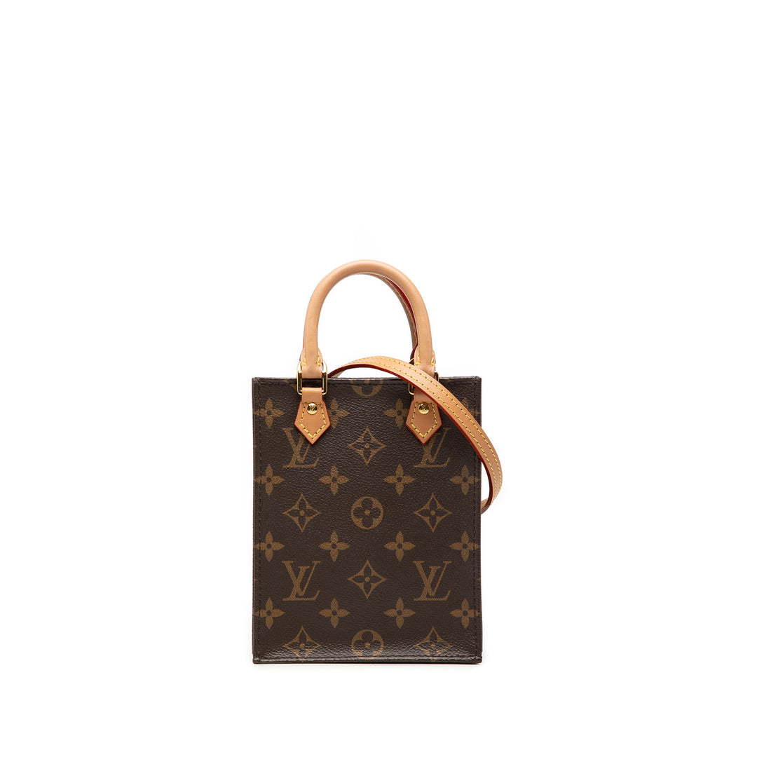 Louis Vuitton Monogram Petit Sac Plat