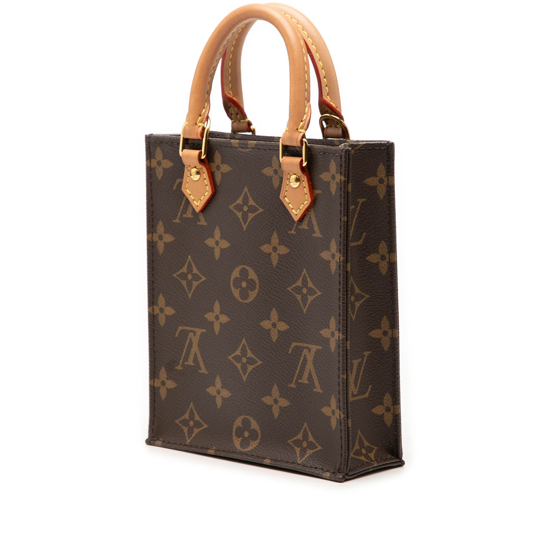 Louis Vuitton Monogram Petit Sac Plat