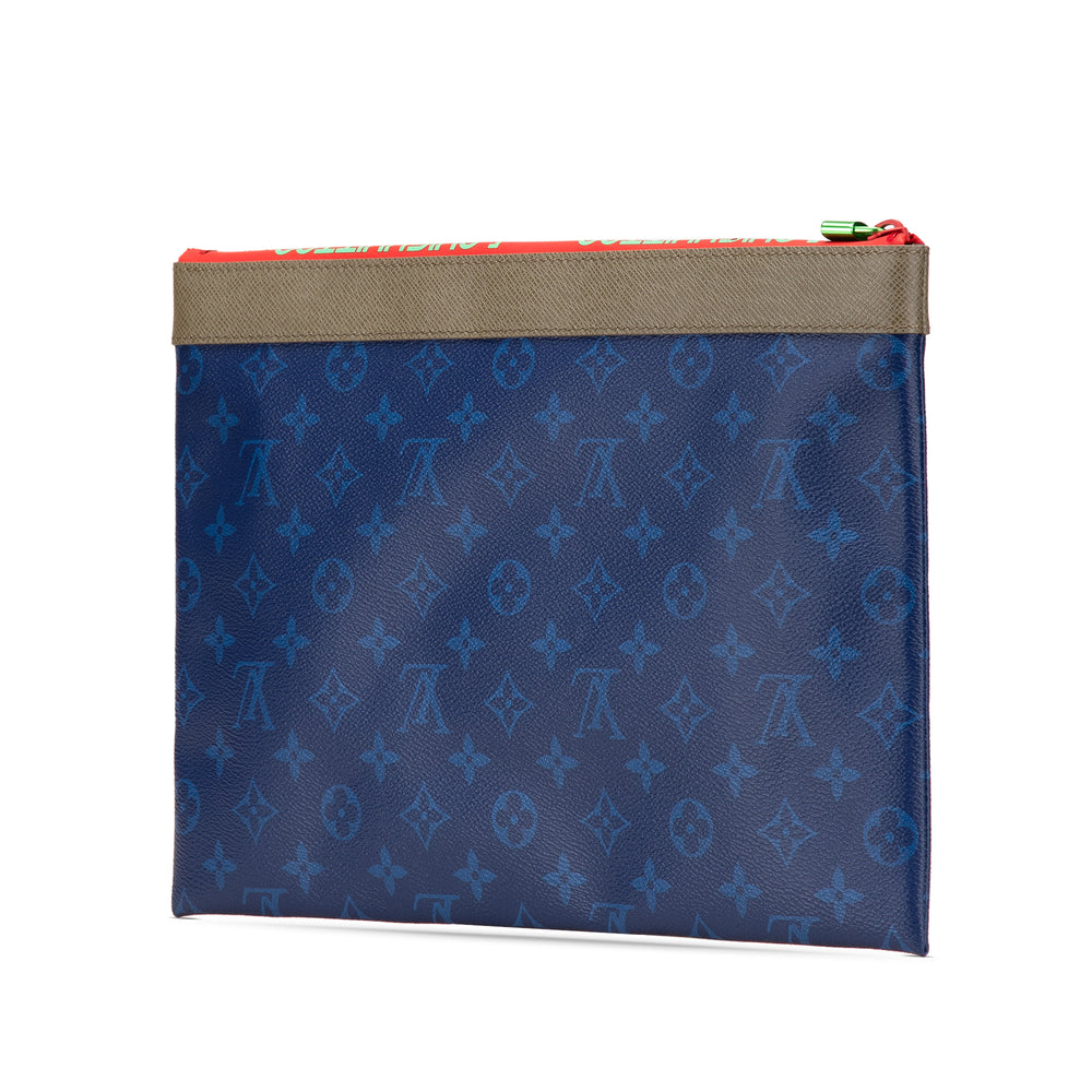Monogram Pacific Outdoor Apollo Pochette Blue - Gaby Paris