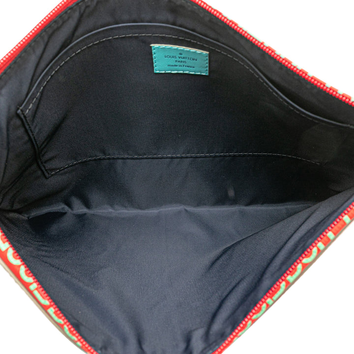 Monogram Pacific Outdoor Apollo Pochette Blue - Gaby Paris
