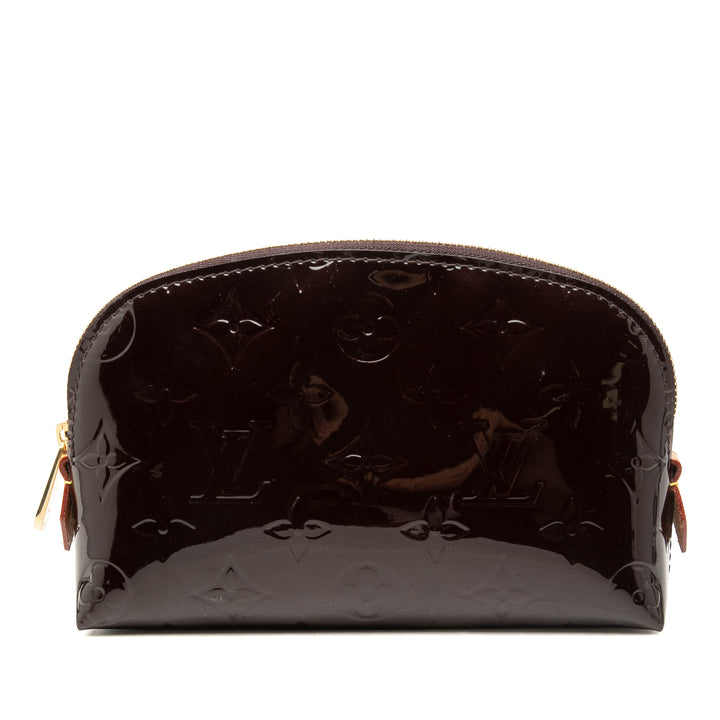 Louis Vuitton Trousse de maquillage Cuir verni Monogram