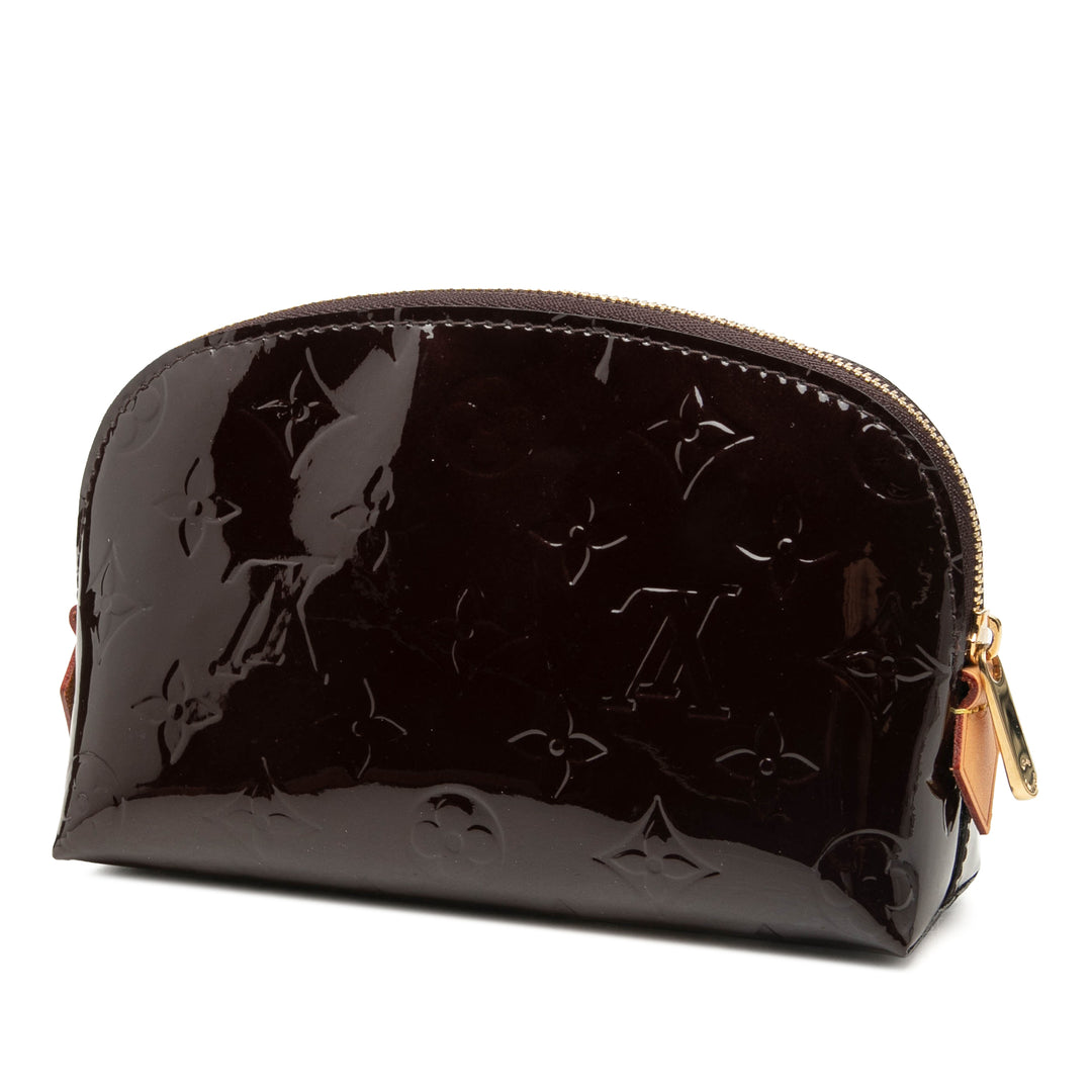 Louis Vuitton Trousse de maquillage Cuir verni Monogram