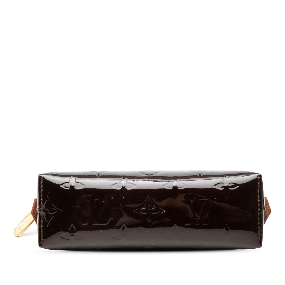 Louis Vuitton Trousse de maquillage Cuir verni Monogram