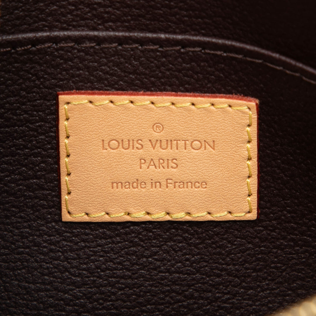 Louis Vuitton Trousse de maquillage Cuir verni Monogram