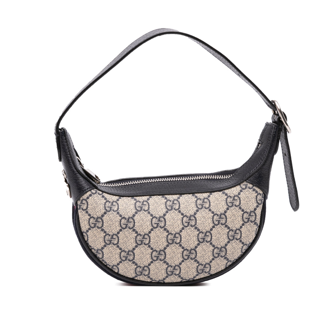 Gucci Web Ophidia Sac Mini GG Supreme Beige – vue principale – GABY PARIS
