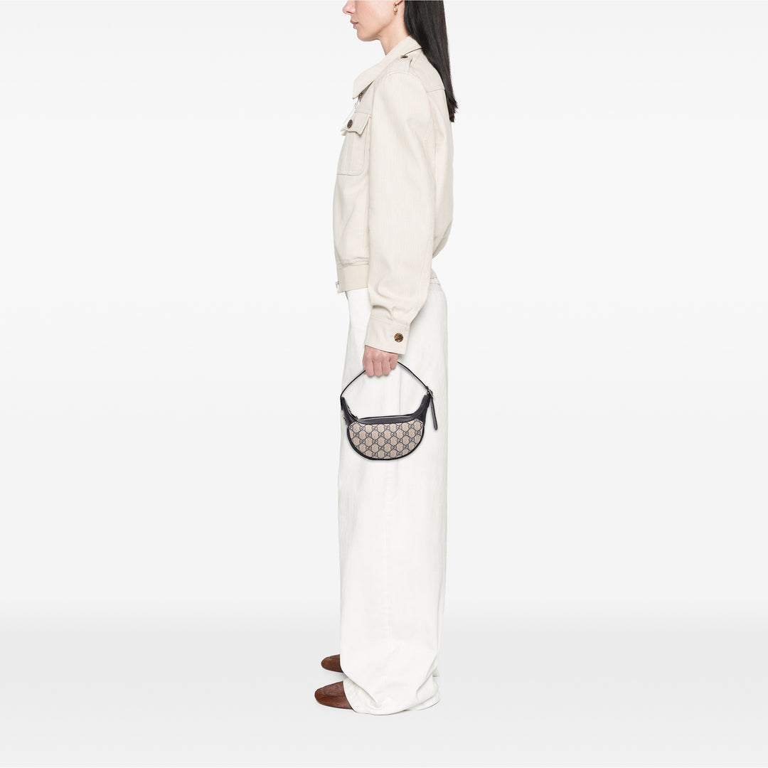 Gucci Web Ophidia Sac Mini GG Supreme Beige – vue 7 – GABY PARIS