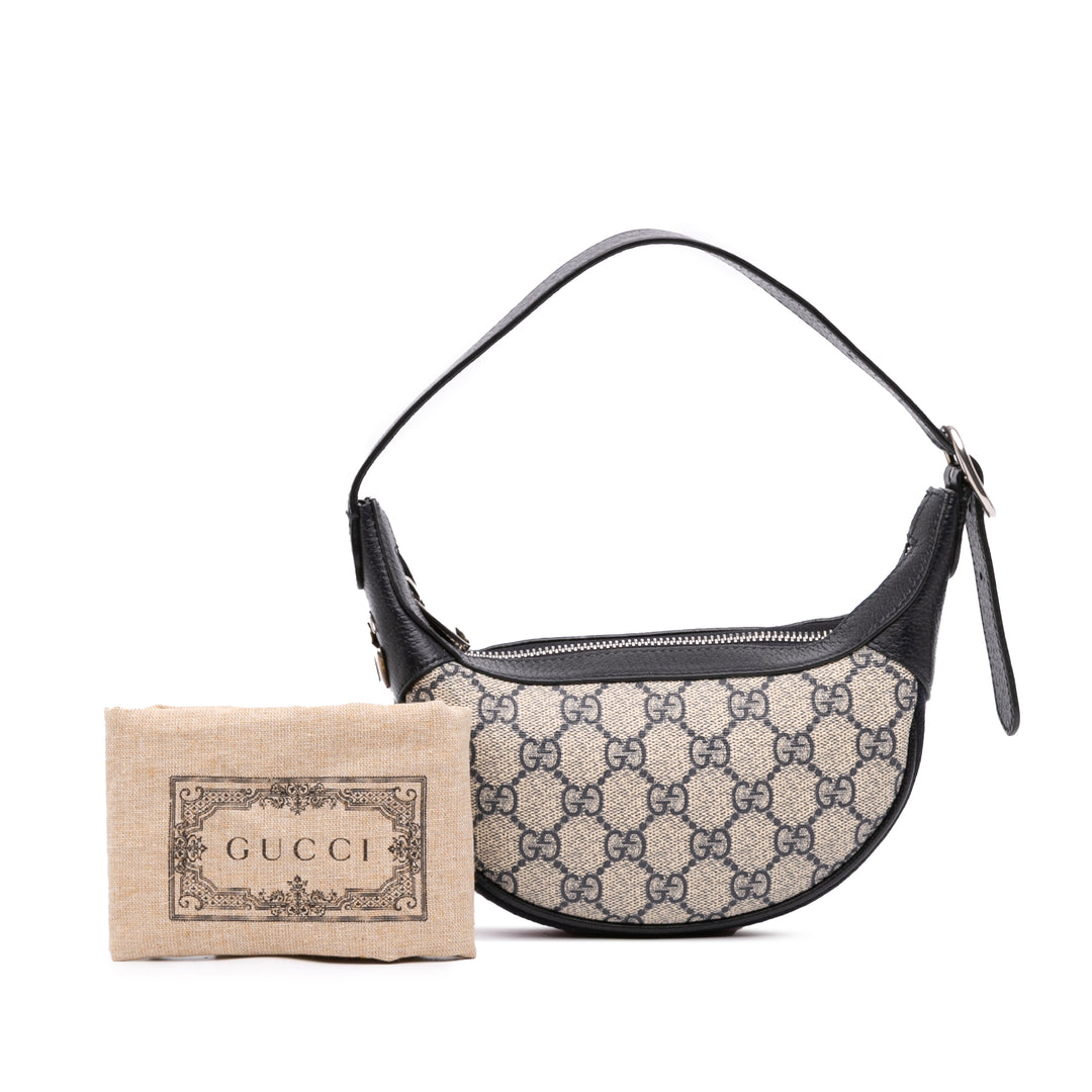 Gucci Web Ophidia Sac Mini GG Supreme Beige – vue 8 – GABY PARIS