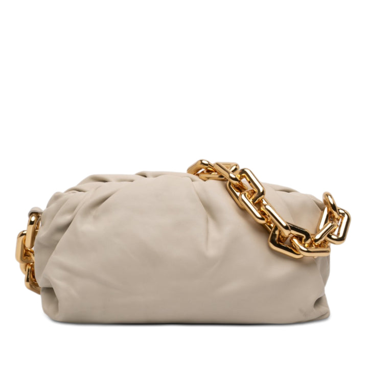 Bottega Veneta Cuir d’agneau Chain Pochette