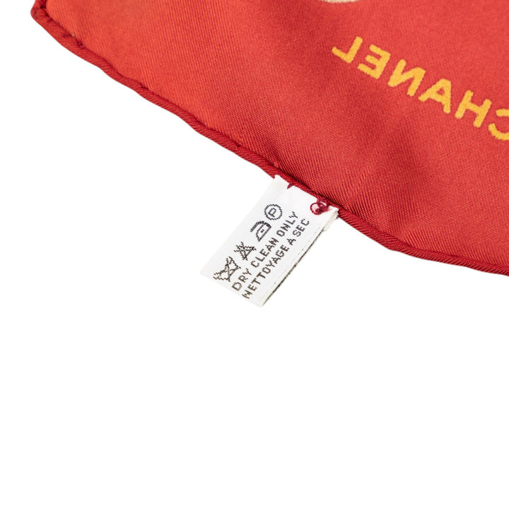 Gripoix Foulard 90 Rouge