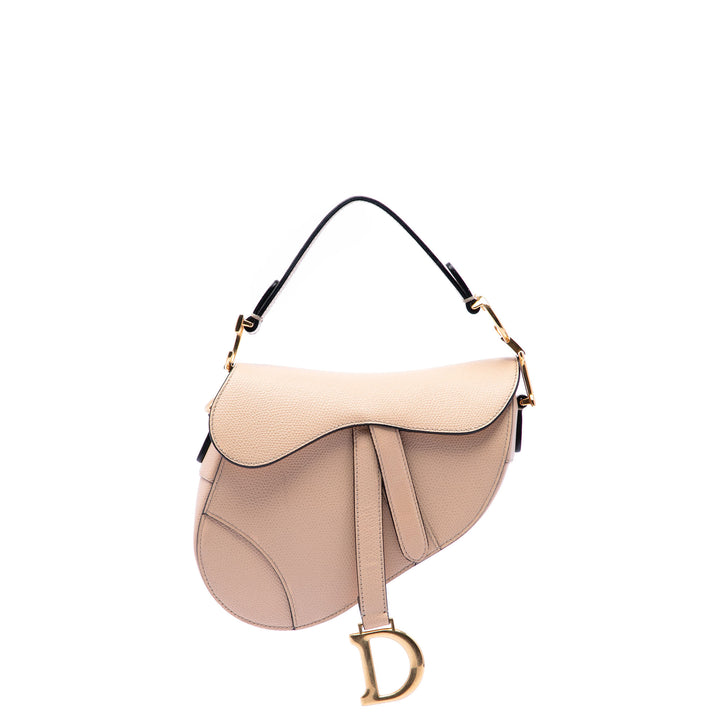Dior Mini Cuir de veau grainé Saddle Sac