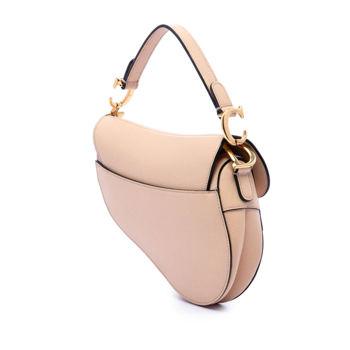 Dior Mini Cuir de veau grainé Saddle Sac