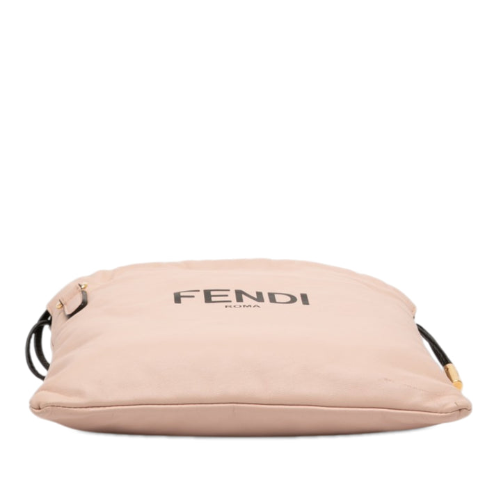 Roma Sac à cordon Petit Cuir de veau Rose