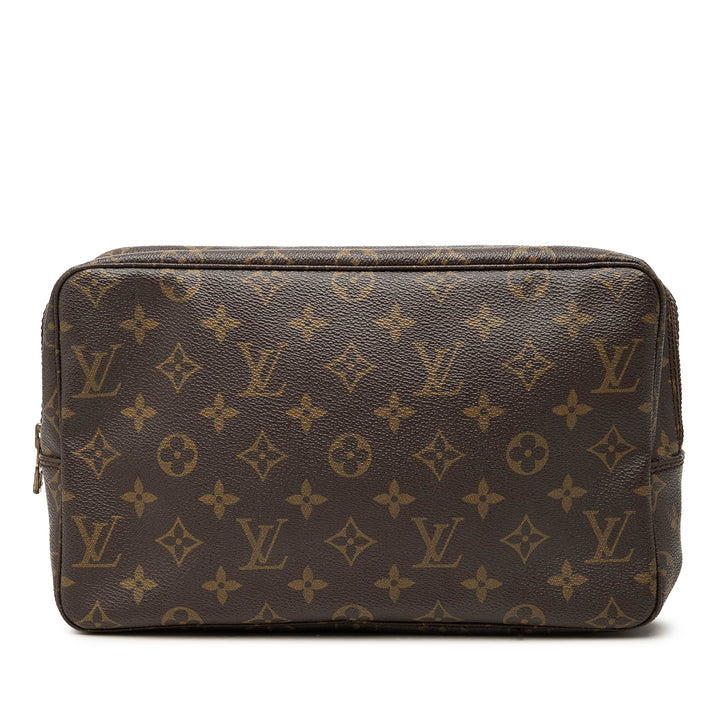 Louis Vuitton Trousse Toilette 28 Monogram Marron – vue principale – GABY PARIS