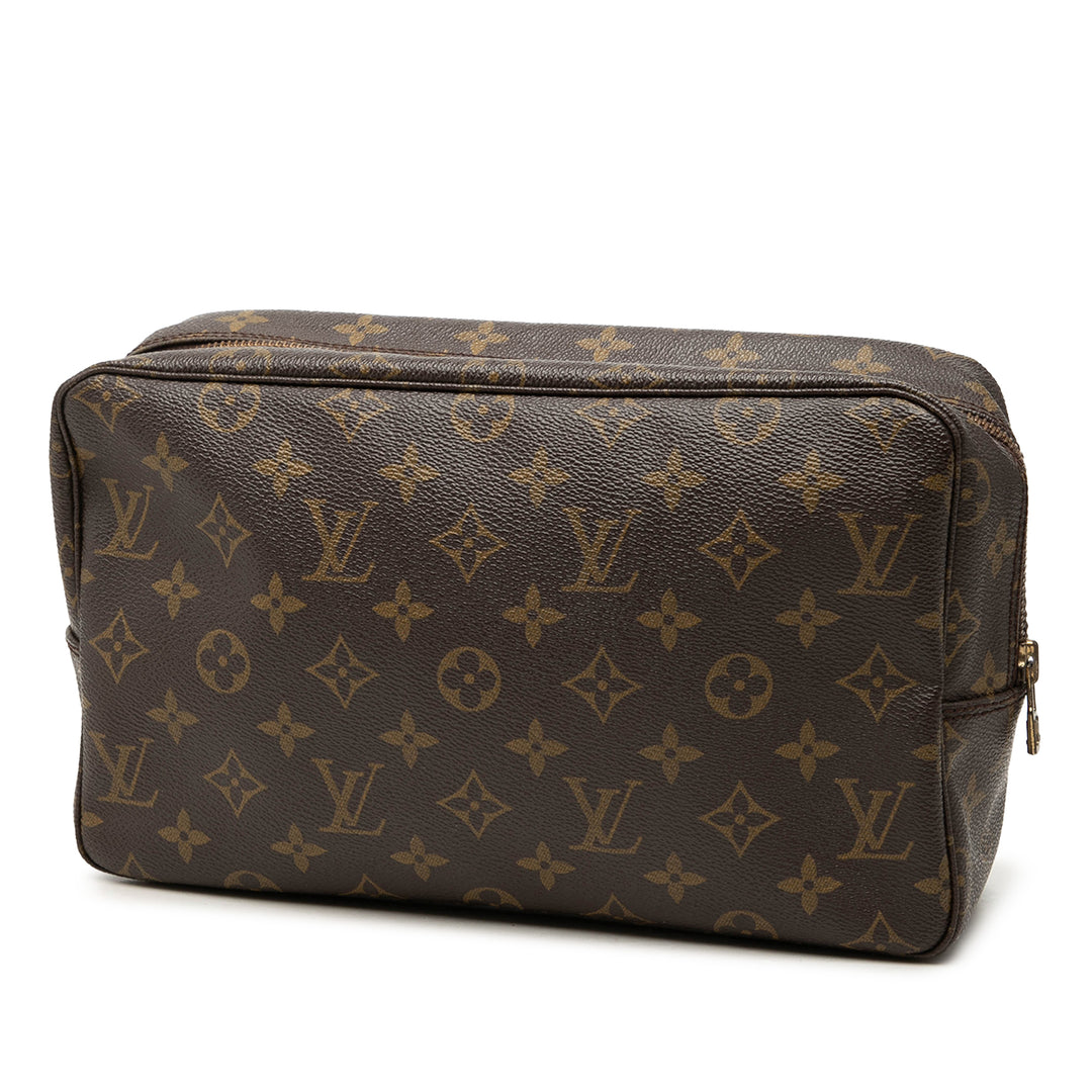 Louis Vuitton Trousse Toilette 28 Monogram Marron – vue 2 – GABY PARIS