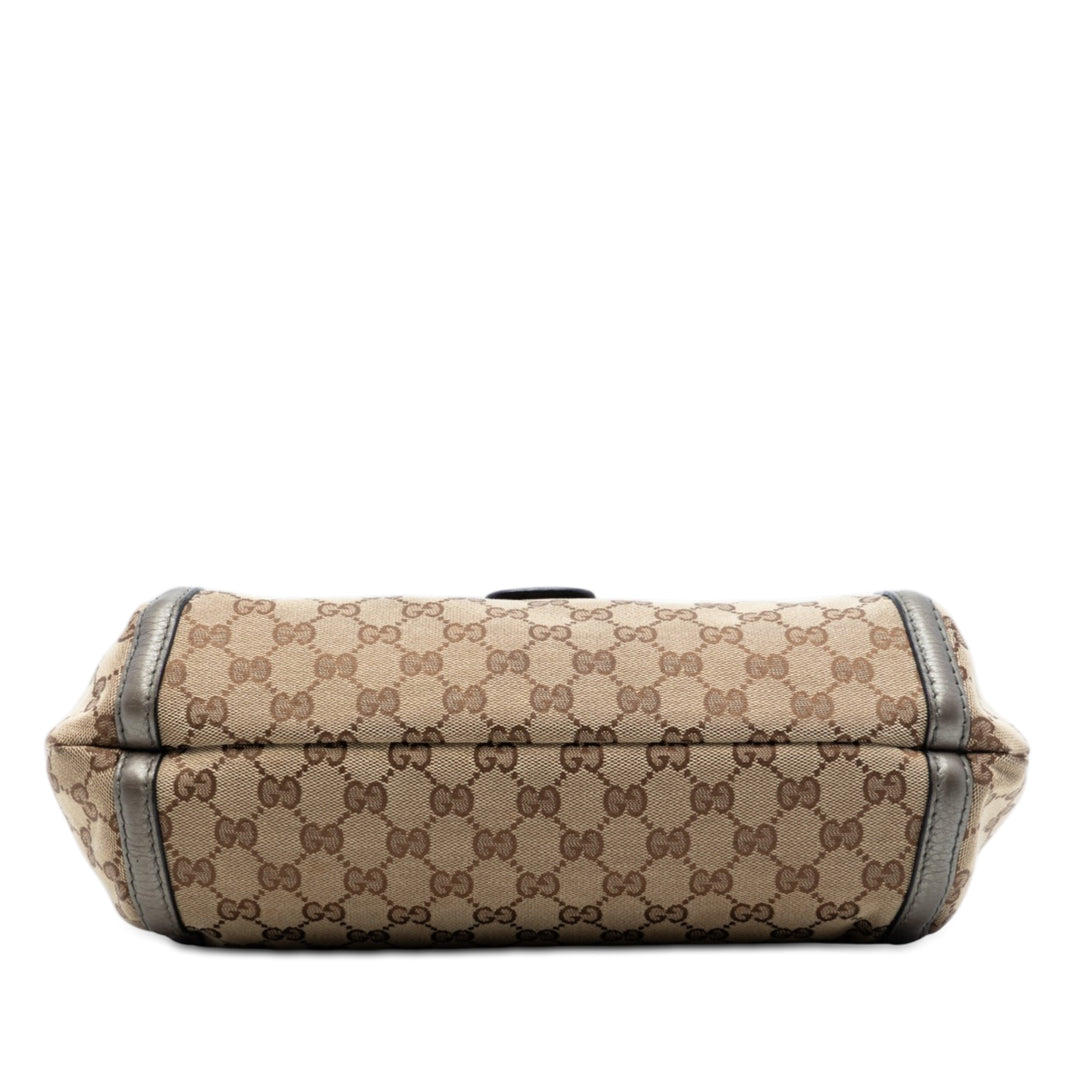 Gucci Medium GG Toile Techno Horsebit Sac