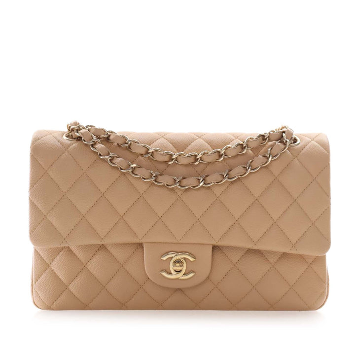 Chanel Medium Classic Caviar Double rabat