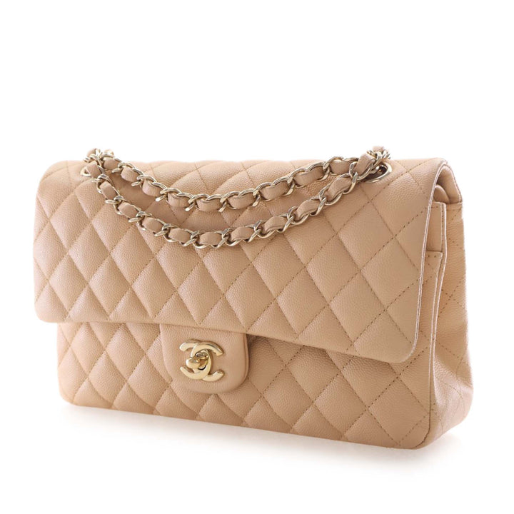Chanel Medium Classic Caviar Double rabat