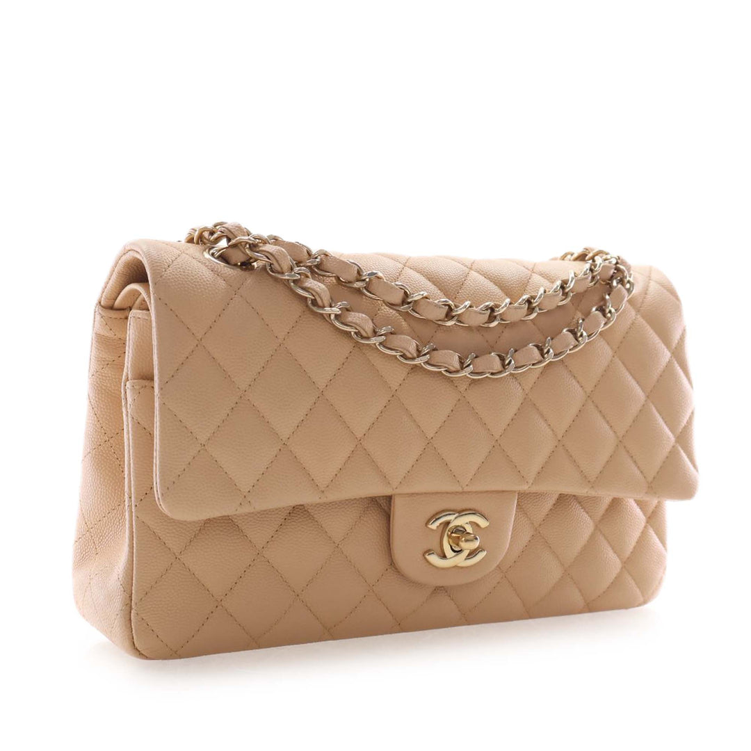 Chanel Medium Classic Caviar Double rabat