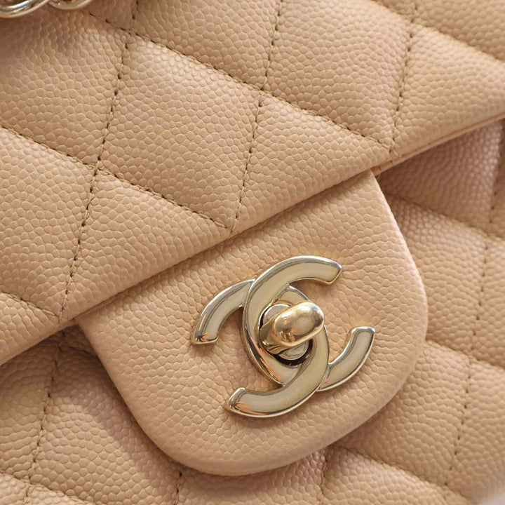 Chanel Medium Classic Caviar Double rabat