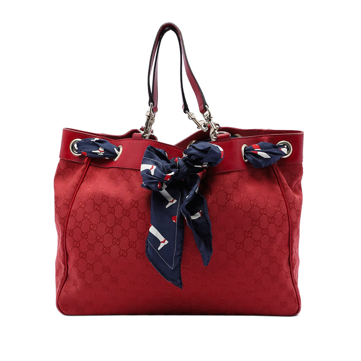 Gucci Large GG Toile Positano Cabas
