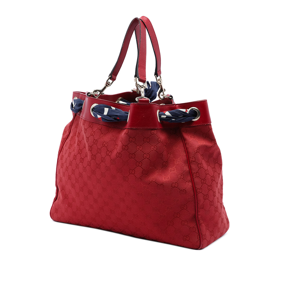Gucci Large GG Toile Positano Cabas
