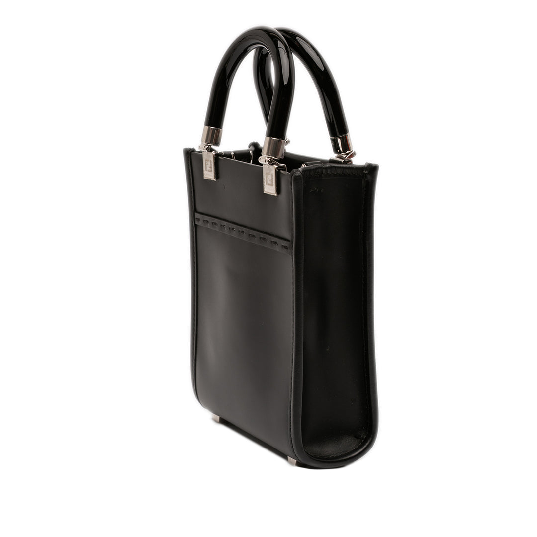 Fendi Mini Cuir Sunshine Shopper Cabas
