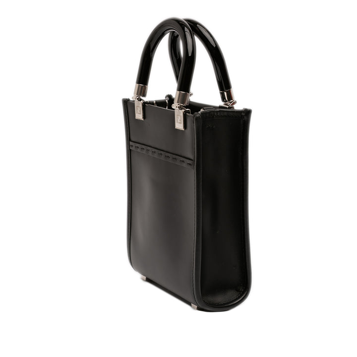 Fendi Mini Cuir Sunshine Shopper Cabas