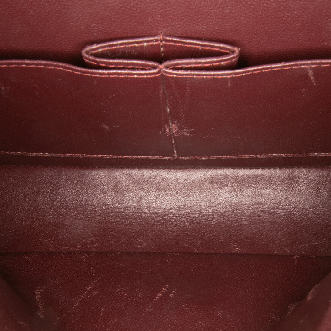 Chanel Medium Classic Caviar Double rabat Noir