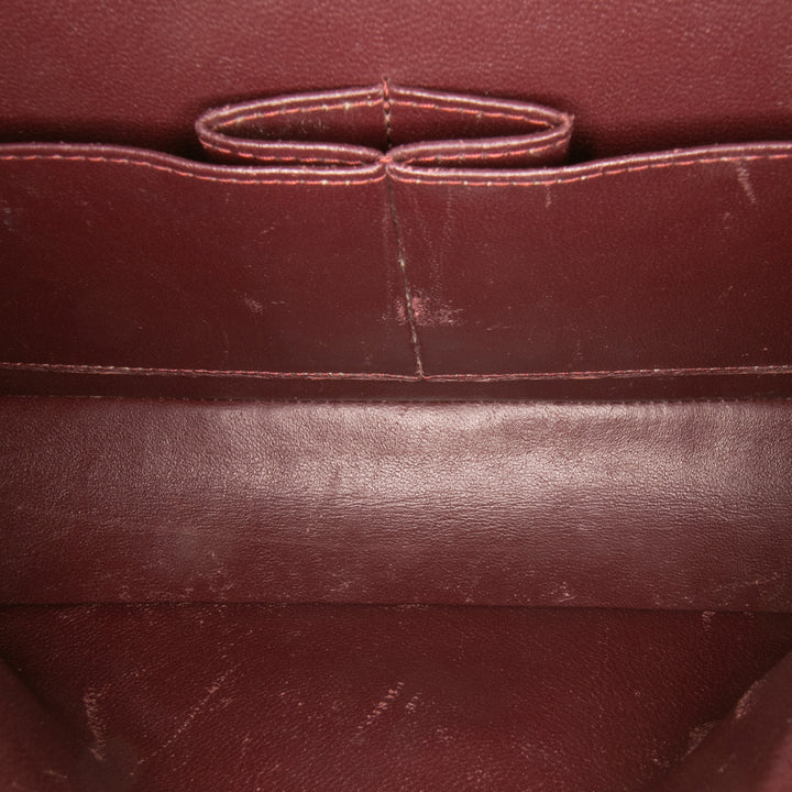 Chanel Medium Classic Caviar Double rabat Noir