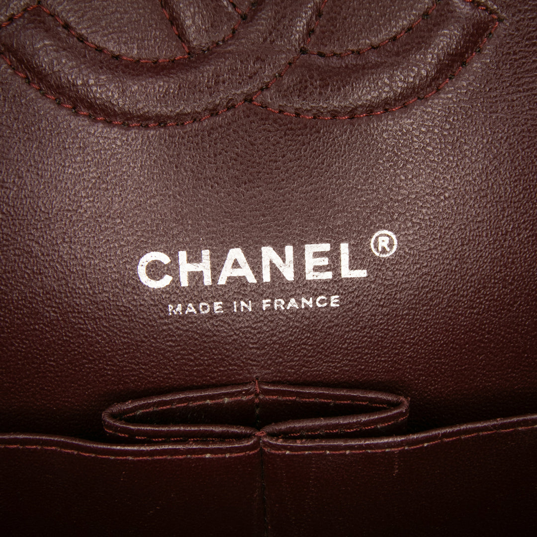 Chanel Medium Classic Caviar Double rabat Noir