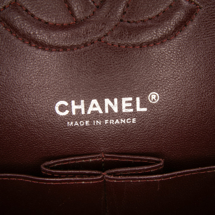 Chanel Medium Classic Caviar Double rabat Noir