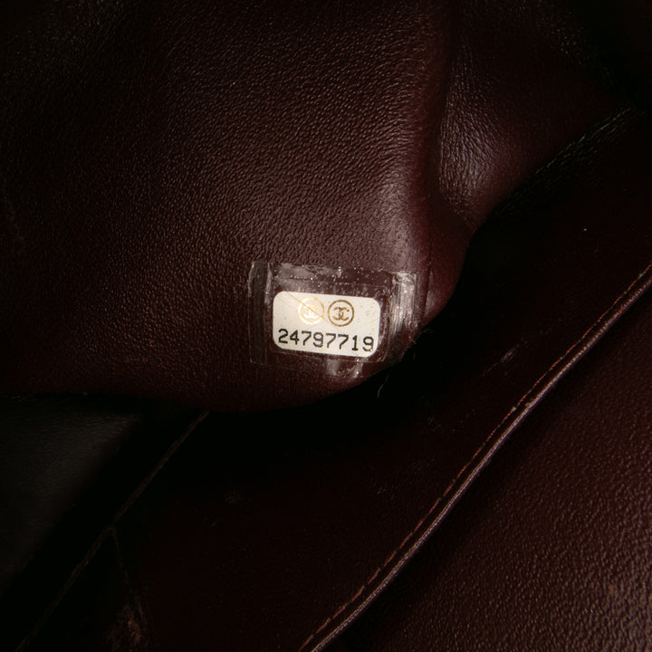 Chanel Medium Classic Caviar Double rabat Noir