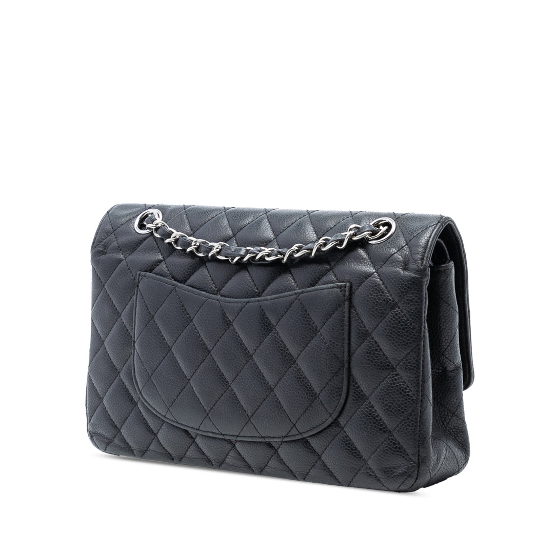 Chanel Medium Classic Caviar Double rabat
