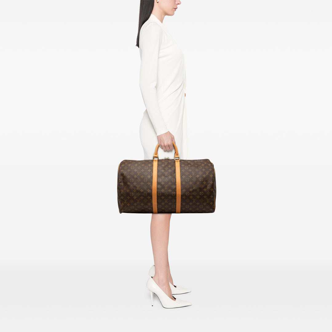 Louis Vuitton Monogram Keepall 55
