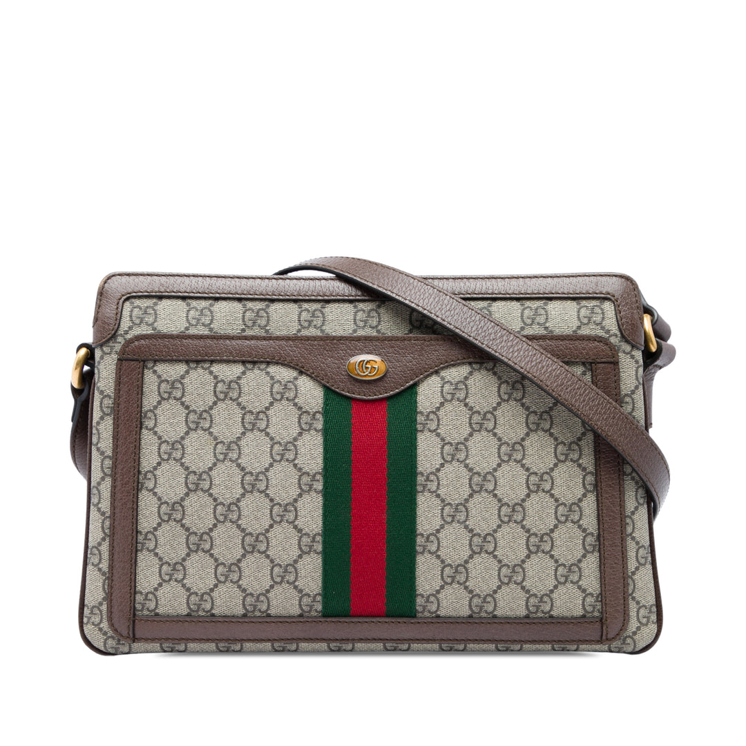 Web Ophidia Sac Moyen GG Supreme Beige