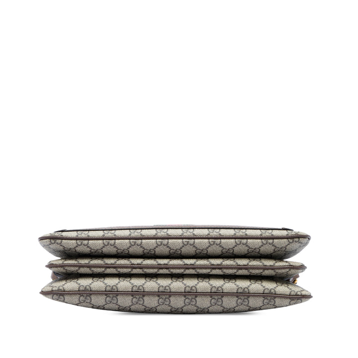 Web Ophidia Sac Moyen GG Supreme Beige