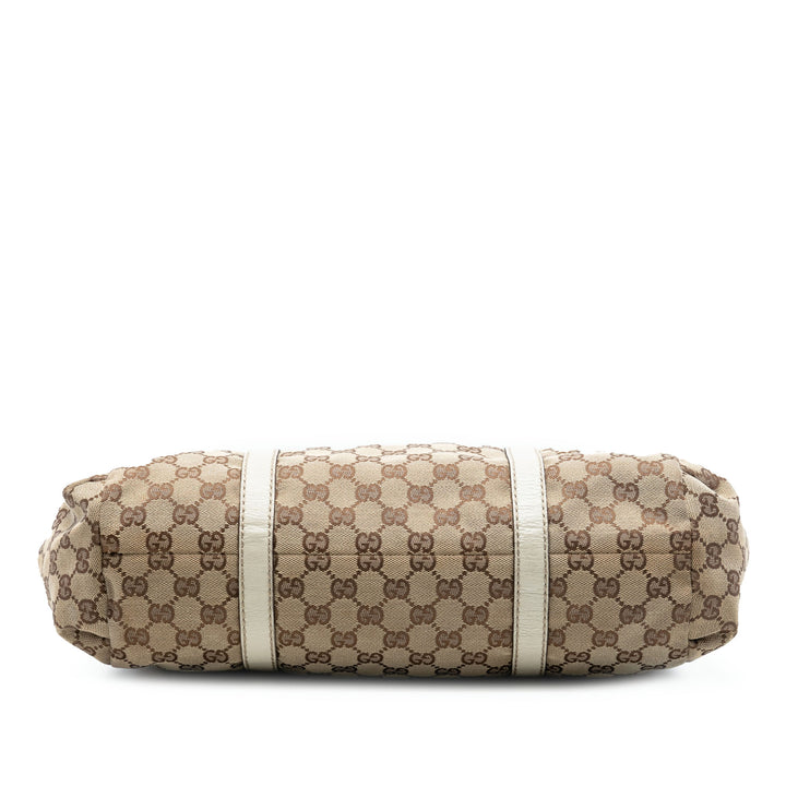 Gucci GG Toile Web New Ladies Cabas