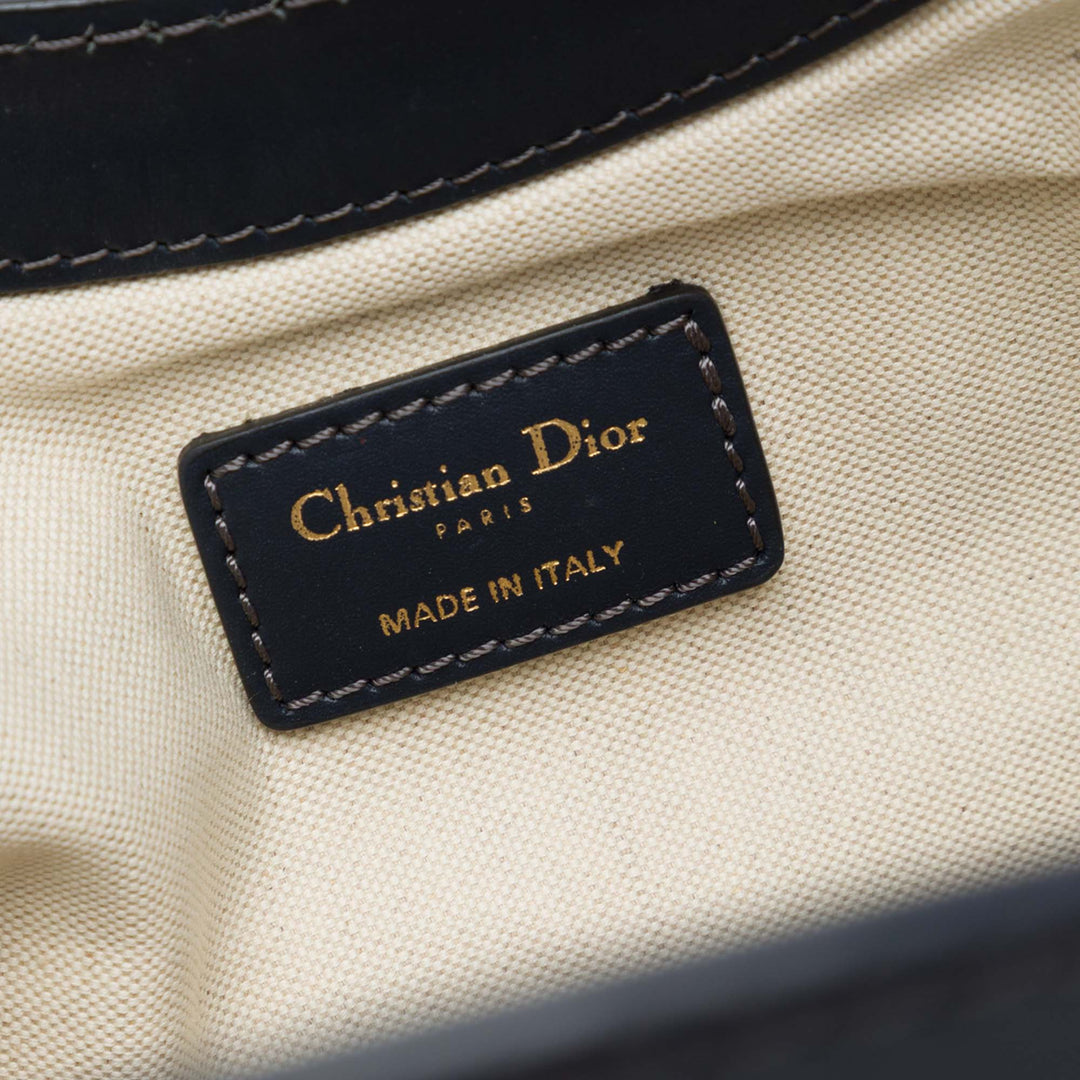 Dior Oblique Toile Fold Over Pochette