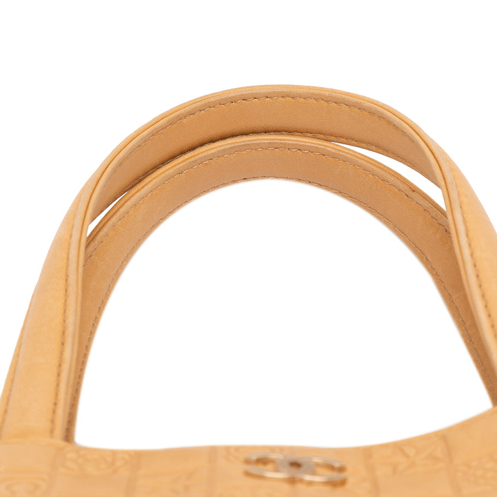 Chanel CC embossé Cuir d’agneau Precious Symbols Cabas