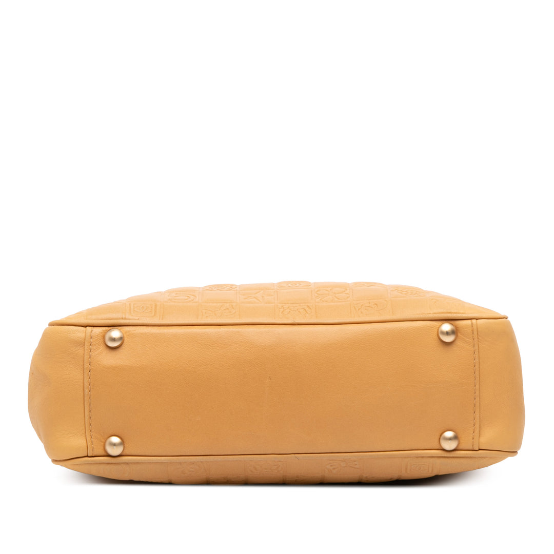 Chanel CC embossé Cuir d’agneau Precious Symbols Cabas