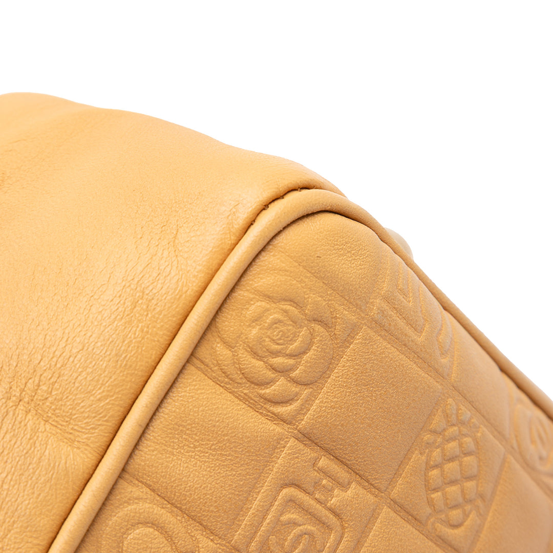 Chanel CC embossé Cuir d’agneau Precious Symbols Cabas