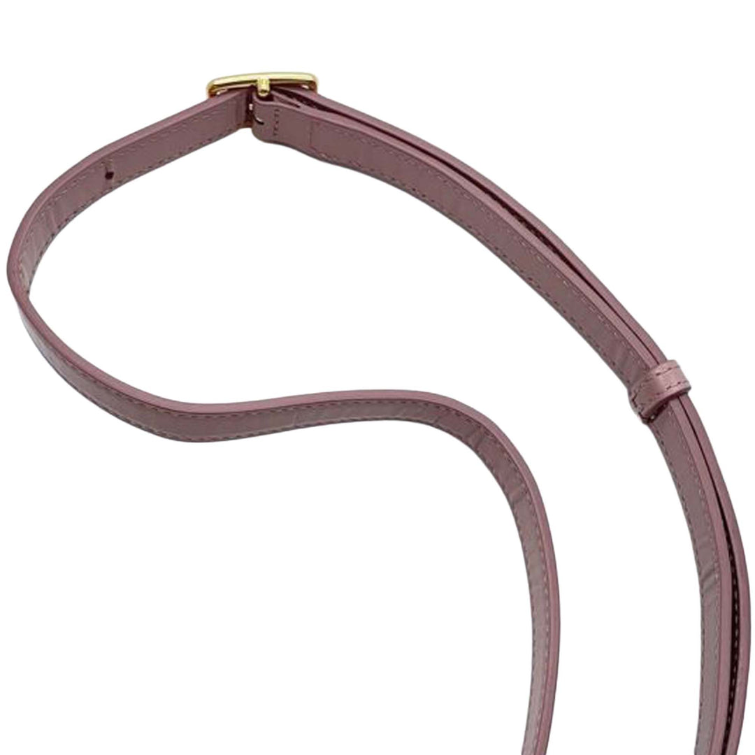 Small Calfskin Besace 16 Crossbody Pink - Gaby Paris