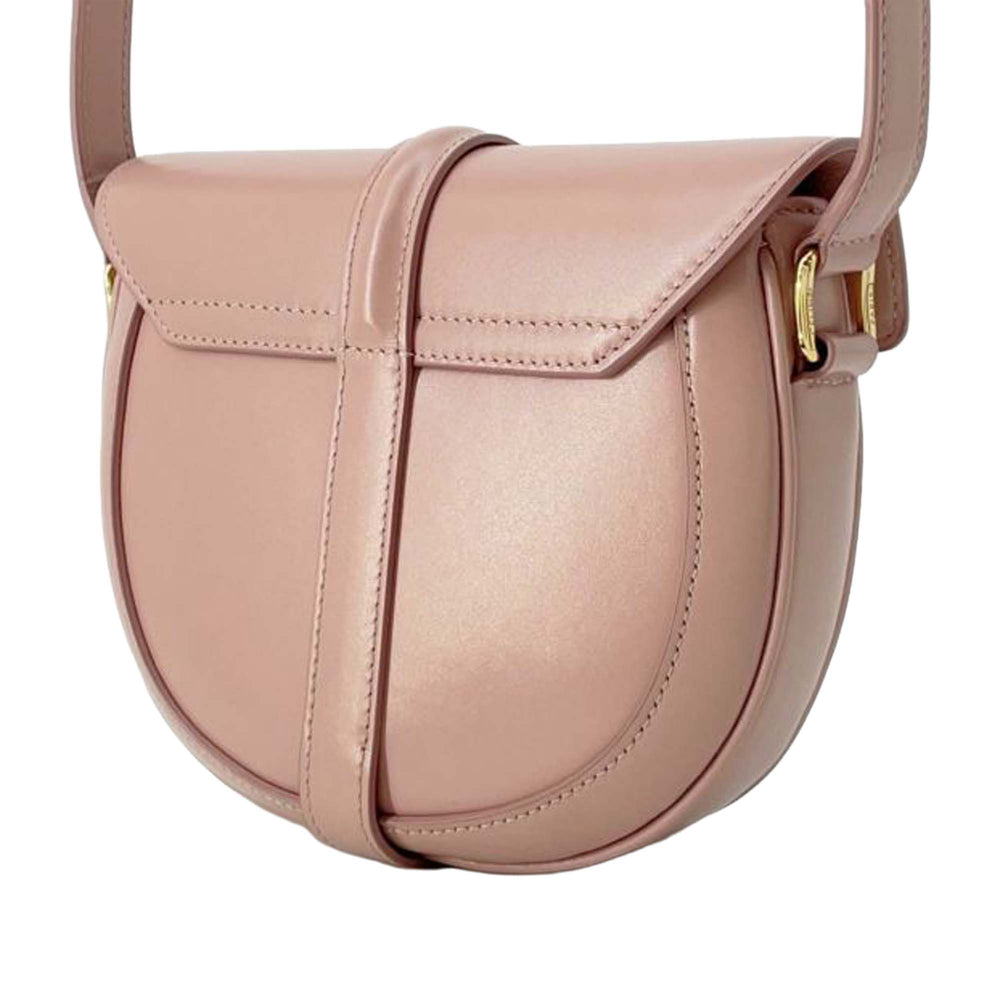 Small Calfskin Besace 16 Crossbody Pink - Gaby Paris