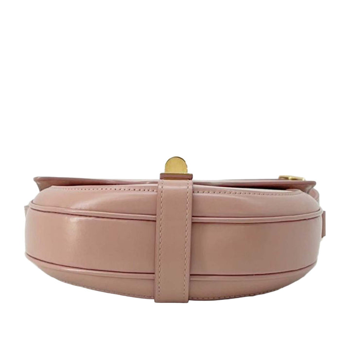 Small Calfskin Besace 16 Crossbody Pink - Gaby Paris