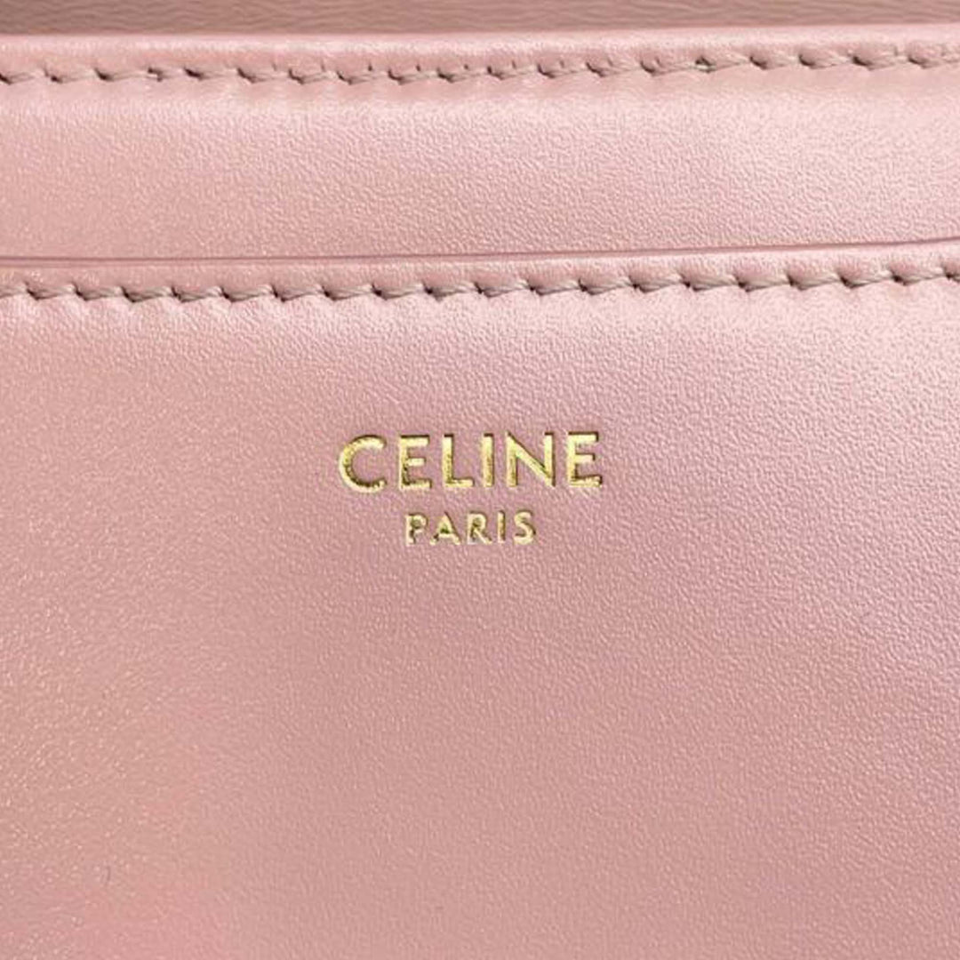 Small Calfskin Besace 16 Crossbody Pink - Gaby Paris