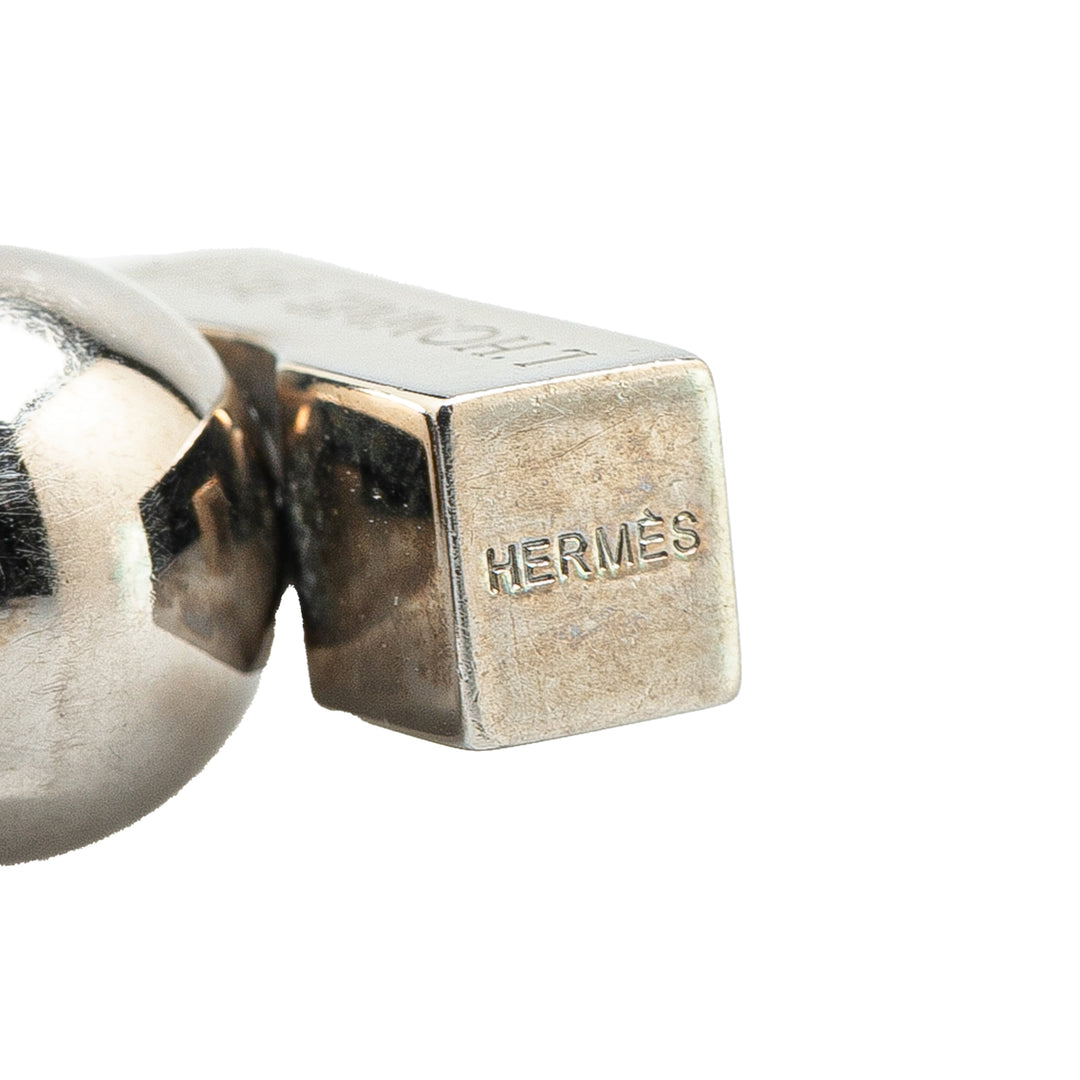 Palladium Plated LHomme Peut Embellir La Terre Cadena Lock Silver - Gaby Paris