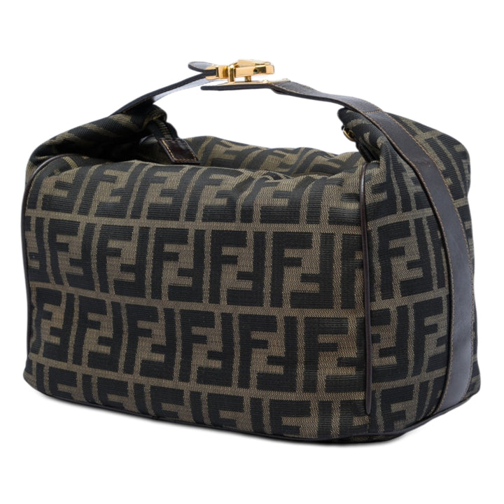 Fendi Zucca Toile Vanity Cosmetic Sac