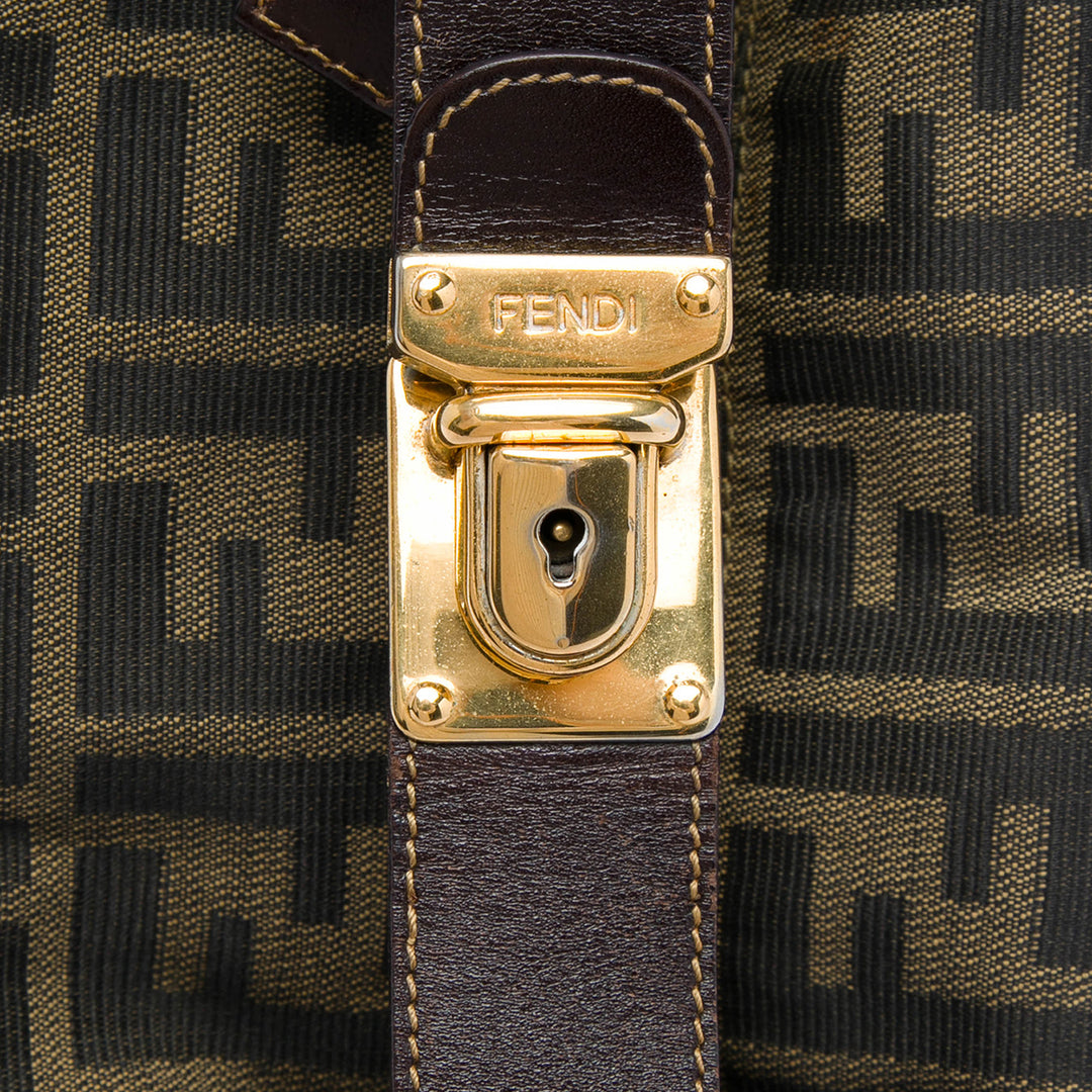 Fendi Zucca Toile Vanity Cosmetic Sac