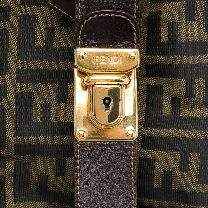 Fendi Zucca Toile Vanity Cosmetic Sac